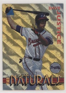 1994 Pinnacle The Naturals Box Set David Justice #5