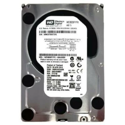Western Digital WD RE4-GP WD3009FYPX-09AAMB0 3TB IntelliPower 64MB Cache SATA 6. - Image 1 of 2