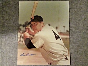 Lou Boudreau Boston Red Sox Signed 8x10 Picture w/coa - Picture 1 of 1