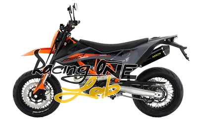 EXHAUST MUFFLER ARROW RACE-TECH DARK + NO KAT KTM 690 SMC R / ENDURO 19 - 24 - image 1 of 3