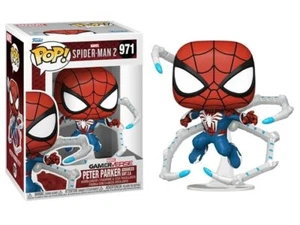 Funko Pop! Marvel Spider-Man 2 Peter Parker Advanced Suit 2.0 W/Protector - Picture 1 of 6