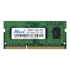 RAM Module ASUS SSY3128M8-EDJEF 1GB DDR3 Sodimm Non-Ecc 1333MHz - Picture 1 of 1