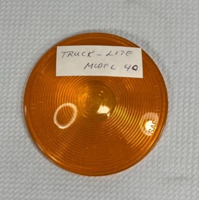 Truck-Lite Modelo 40 SAE IP2PRST 5 Lentes (Juego de 2) - 4" Redondo Rojo Nuevo de Lote Antiguo Foto 1 de 3