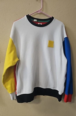 Levis X  Lego Sweater -  Colorblocking Rare Pullover Sweater Men's Large Size  - Image 1 of 4