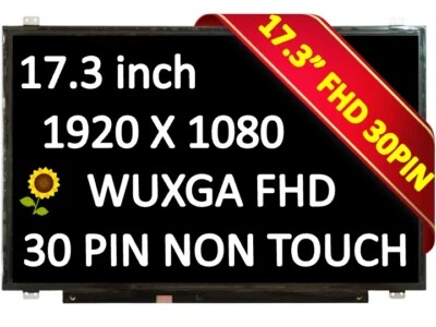 LED Screen for LG PHILIPS LP173WF4(SP)(F4) LCD LAPTOP LP173WF4-SPF4 NON TOUCH  - Image 1 of 4