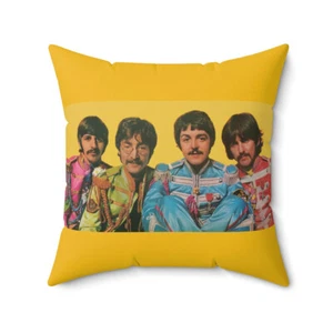 The Beatles In 1967 Square Pillow - 4 Sizes - Picture 1 of 13