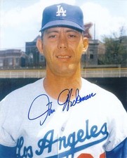 JIM HICKMAN Autographed Signed 8 x 10 Photo LA Los Angeles Dodgers COA