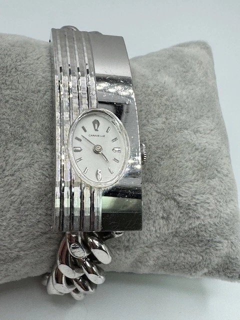 RARO Reloj Mecánico Damas Años 60 Caravelle 17 Joyas Alemania Occidental FUNCIONA Foto 1 de 4