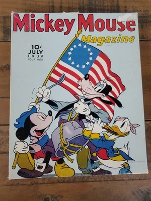 Mickey Mouse Disney 500 Piece 1972 Springbok Puzzle. Spirit of '76. July 1939  - Image 1 of 4
