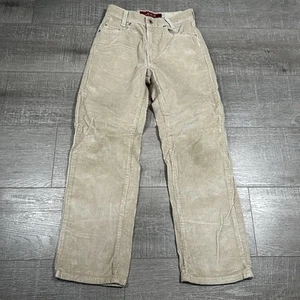 Vintage Levi’s Silvertab Loose Fit Corduroy Pants Kids Size 12 Beige - Picture 1 of 8