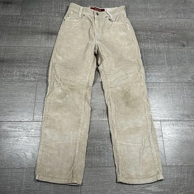Vintage Levi’s Silvertab Loose Fit Corduroy Pants Kids Size 12 Beige - Image 1 of 4