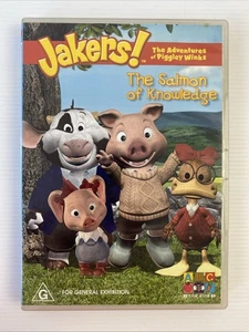 Jakers - The Adventures of Piggley Winks (DVD, 2003) Región 4 en muy buena condición - Imagen 1 de 4