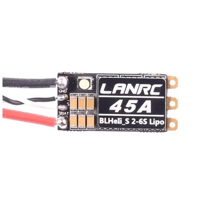 BLHeli S 2-6S Lipo 45A Brushless ESC Built-in Programmable RGB LED D-Shot4477 - Image 1 of 4