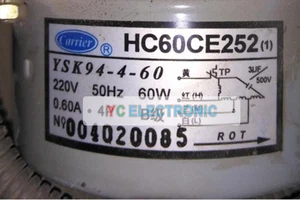 1PCS NEW FOR Central air conditioning fan motor HC60CE252 60W - Picture 1 of 2