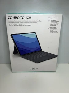 Logitech Combo Touch - iPad Pro 12.9 Inch (5th & 6th Generation) - Picture 1 of 3