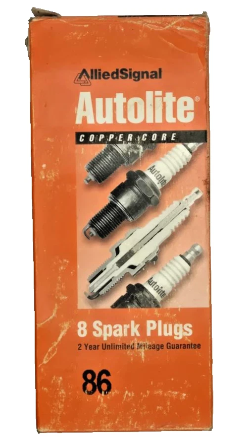 Bujías Autolite Nº 86 punta estándar NOS 8 pack núcleo cobre vintage Foto 1 de 3