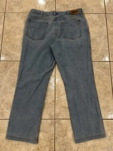 Men's 38X32 Duluth Trading Ballroom Light wash Relaxed Fit Jeans Pants Denim - Picture 1 of 9