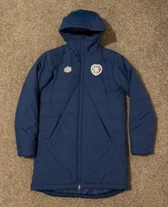Hearts Bench Coat Jacket Long Umbro men’s - Picture 1 of 2