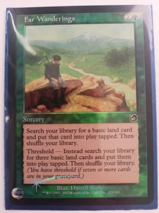 FOIL Far Wanderings - Torment - MTG - Never Used excellent condition! - Picture 1 of 3