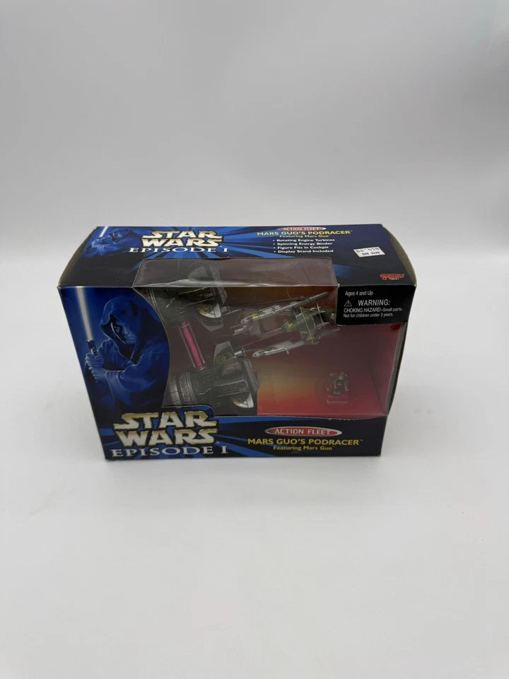 Star Wars Action Fleet MARS GUO'S PODRACER NEW MIB Episode 1 Galoob - Image 1 of 4