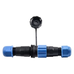 High Performance SP13 IP68 Waterproof Inline Cable Coupler Connector 17 Pin - Picture 1 of 52