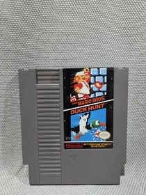 Super Mario Bros. Duck Hunt NES Nintendo Entertainment System 1988 Loose Game