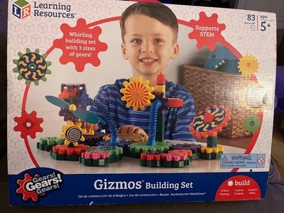Learning Resources Gizmo's Gears Building Set - 83 Pieces - Ages 5+ NEW - Image 1 of 4