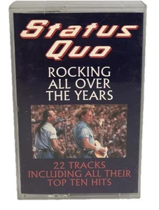 Status Quo Rocking All Over the Years 1 Cassette Tape Classic Fold Out Insert - Picture 1 of 4