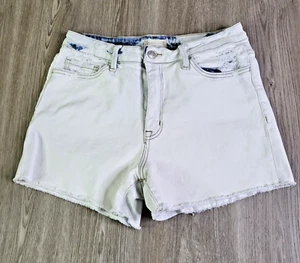 Altar’d State Damen Cutoff Jeansshorts Gr. 28 Light Wash Distressed Stretch - Bild 1 von 19
