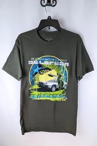 DMC Delorean Racing Tshirt Uomo Verde Medio - Foto 1 di 3