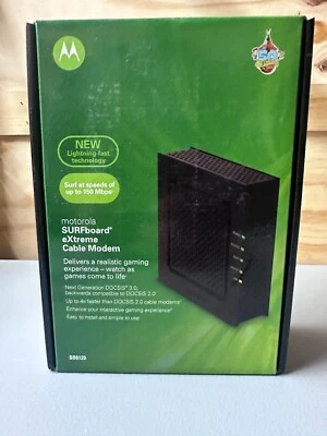 Motorola SURFboard SB6120 DOCSIS 3.0 Cable Modem w Power Supply  NIB - Image 1 of 4
