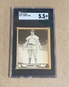 1940 Playball Jimmie Foxx SGC 5,5 679,99 $ - Bild 1 von 2