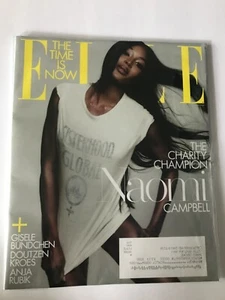 ELLE MAGAZINE JULY 2019 NAOMI CAMPBELL GISELE BUNDCHEN KROES RUBIK CHARITY - Imagen 1 de 1