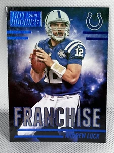 Tarjeta 2014 Panini Hot Rookies F16 Andrew Luck Franchise Blue Indianapolis Colts - Imagen 1 de 3