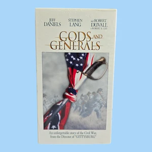 NEW Sealed Gods and Generals VHS 2003 2-Tape Set Jeff Daniels Duvall - Picture 1 of 6