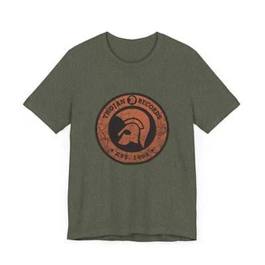 Vintage Trojan Records Label Logo Unisex Jersey Short Sleeve T-Shirt - Picture 1 of 60