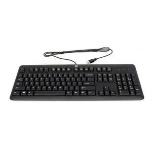 HP USB Keyboard 672647-003 SK-2015/2025 KU-1156 Black - Picture 1 of 1