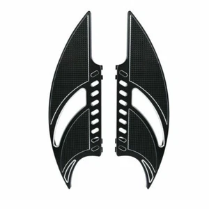 2x Motorrad CNC Fußrasten Pegs Sozius Trittbretter Pedal für Harley Softai - Bild 1 von 8