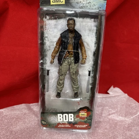 McFarlane Walking Dead Bob Stookey 5" Action Figure New Sealed Series 8 AMC 2015 Cover