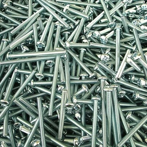 (500) #6-32 X 1-3/4" Phillips testa padella macchina vite zincata - Foto 1 di 5