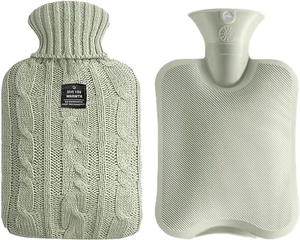 Hot Water Bag, Hot Water Bottle 2 Liters, Heat up and Refreezable Hot Cold Pack - Picture 1 of 5
