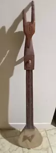 GUSLA-CON ARCHETTO-STRUMENTO MUSICALE TRADIZIONALE-ARTIGIANALE INTARZIATO. - Foto 1 di 15