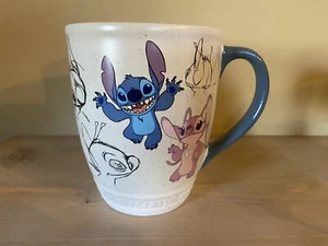 Disney Store Classics Stitch & Angel Sketch Mug RARE Lilo NEW - Picture 1 of 4