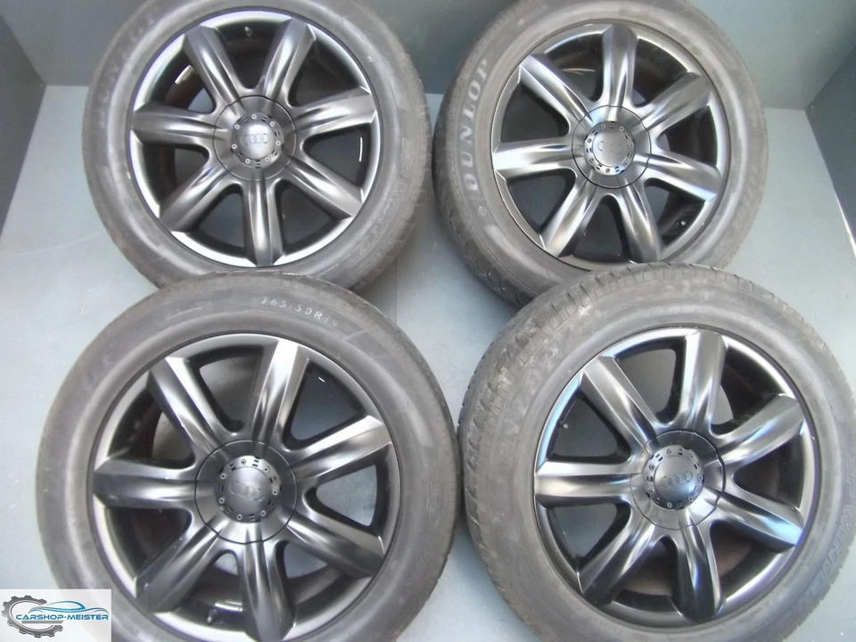 Original Audi Q7 4L VW Touareg Alufelgen 19 Zoll NEU Sommerräder 265 50 r19 110V - Bild 1 von 4