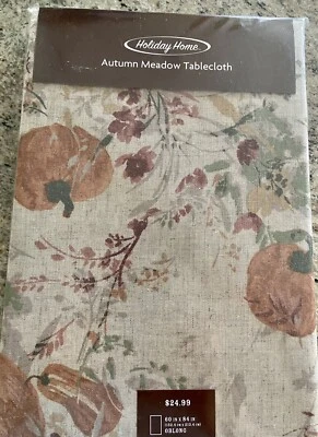 fall tablecloth Oblong 60 x 84 - Image 1 of 2