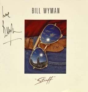 Rolling Stones: Bill Wyman - autógrafo firmado ""Cosas"" (1992) CD certificado de autenticidad - Imagen 1 de 8