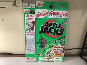 2000 Empty Apple Jacks New with Green Jacks 15OZ Cereal Box SKU U200/366 - Picture 1 of 2