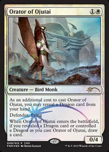 FNM Promos - Orator of Ojutai - Foil FNM 2015 - Image 1 of 1