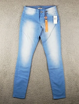Pantalones de mezclilla para mujer Dittos Dawn tiro medio ajustados azules talla 25 nuevos con etiquetas Foto 1 de 4