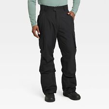 Men's Snow Sport Pants with Insulation - All in Motion Black L
